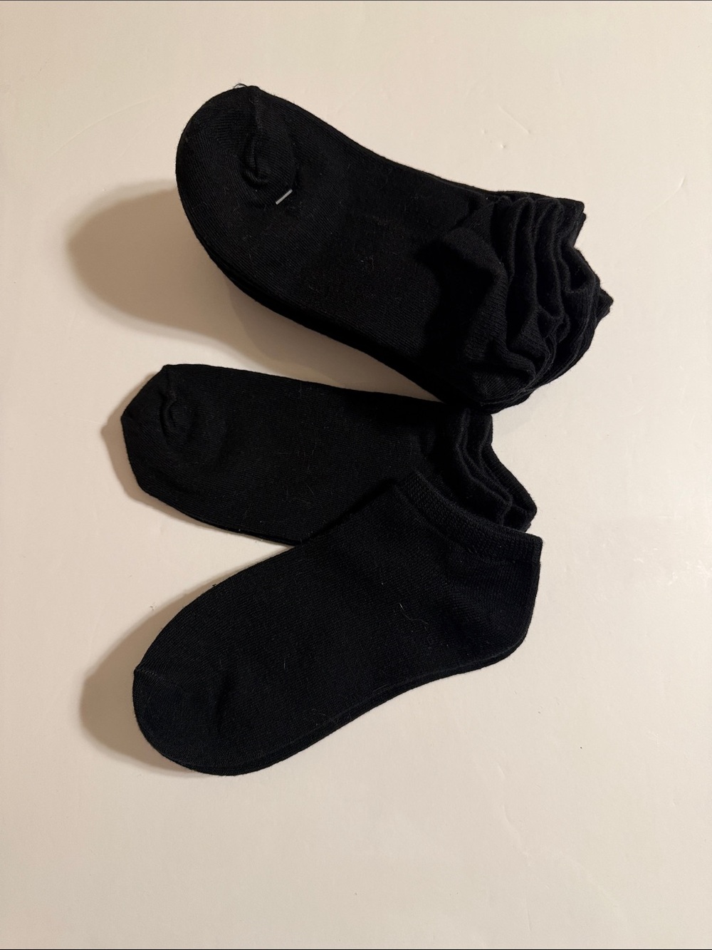 Women’s Ankle Medium Black No-Show Socks - 10 Pack NWOT
